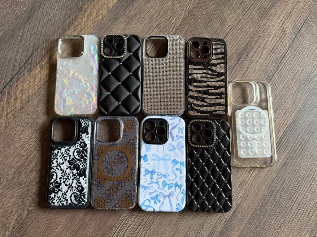 Hoesjes IPhone 16 pro (9 stuks), Telecommunicatie, Mobiele telefoons | Hoesjes en Screenprotectors | Apple iPhone, Ophalen, Zo goed als nieuw
