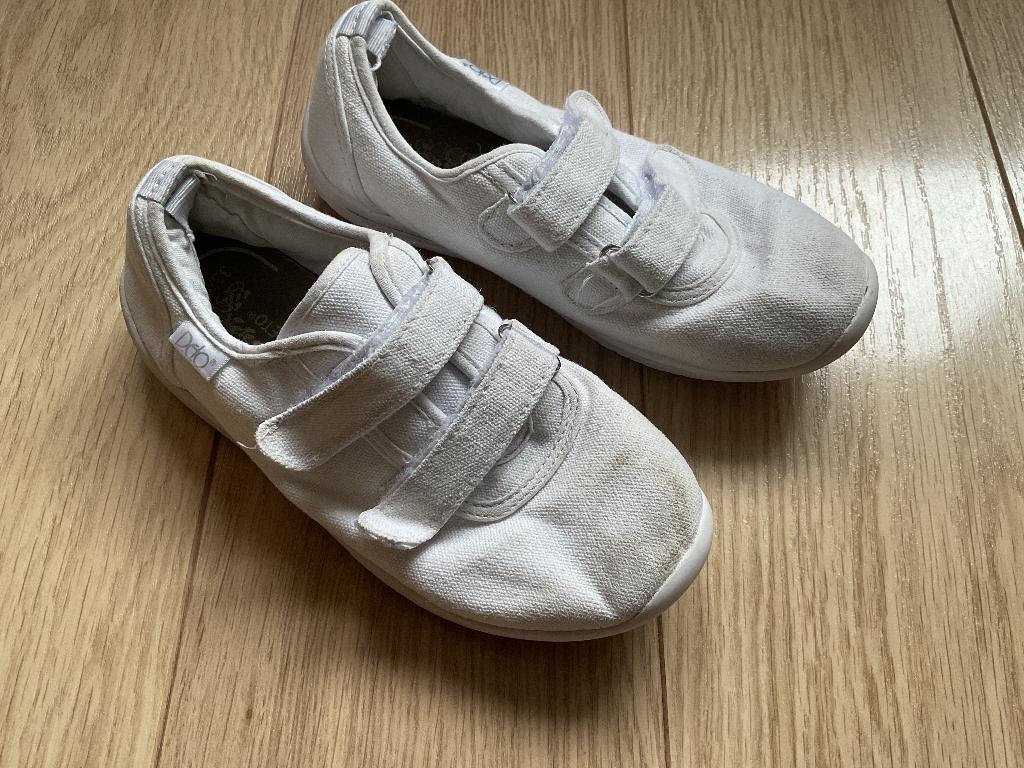 Deto turnpantoffels, Sports & Fitness, Gymnastique, Enlèvement ou Envoi, Utilisé, Blanc, Chaussons de gymnastique