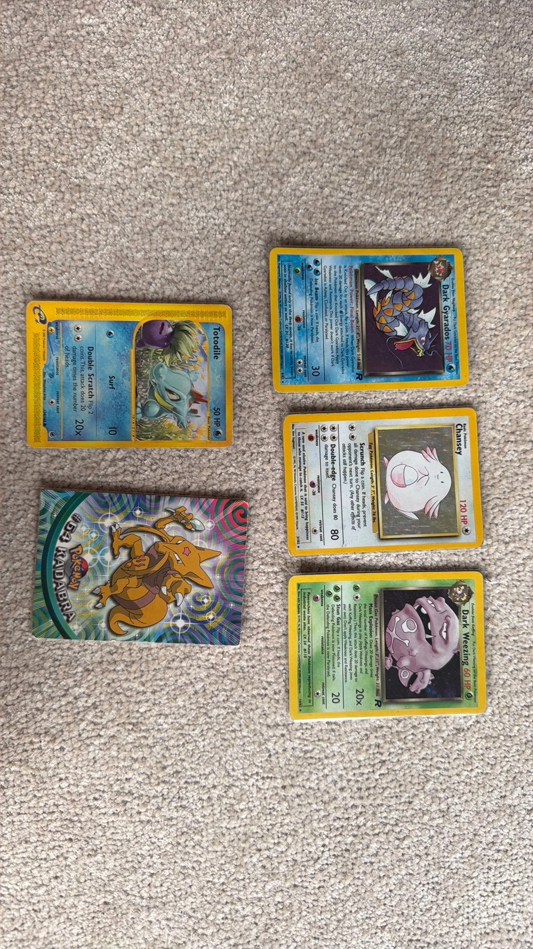 Pokemon kaarten, Enlèvement, Comme neuf