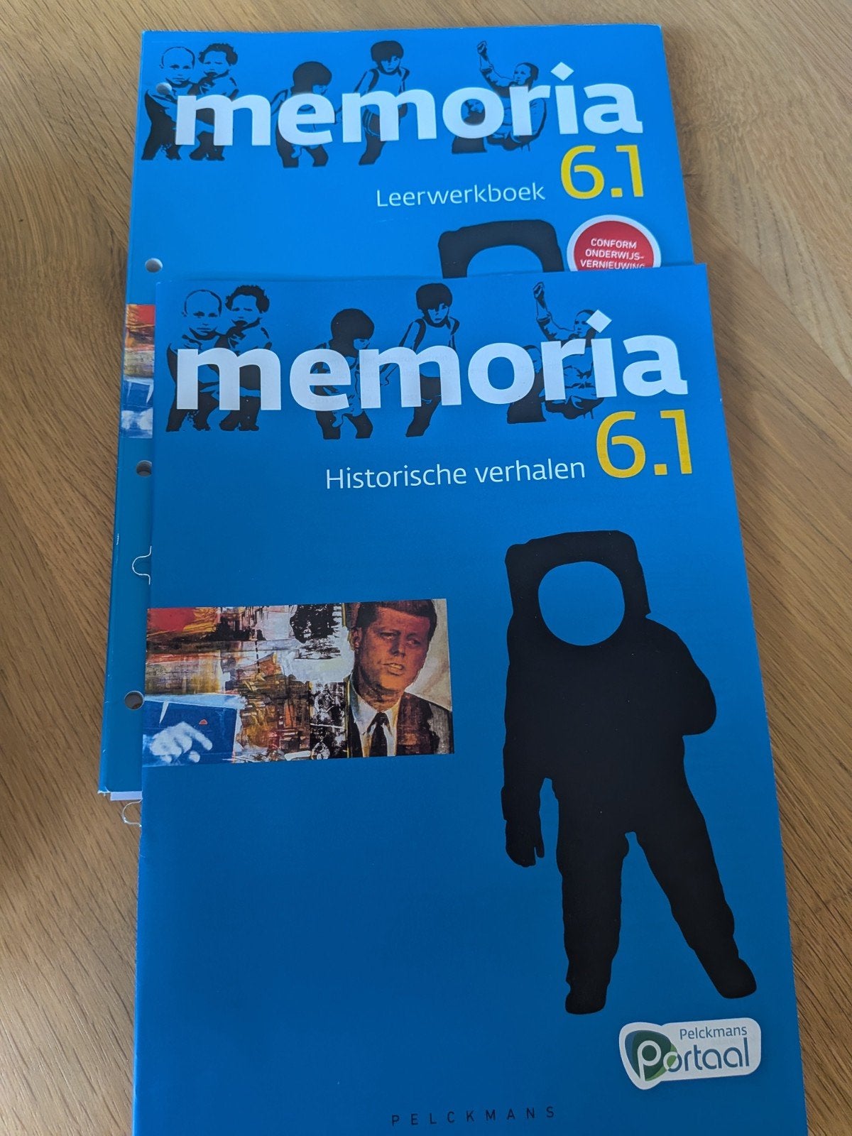 Memoria 6.1 Leerwerkboek (incl. Historische verhalen en Pelc, Boeken, Ophalen, Nederlands