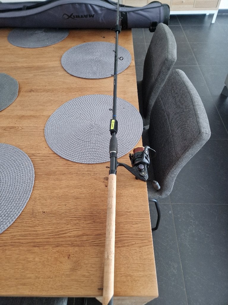 feeder hengels, Watersport en Boten, Hengelsport | Witvissen, Ophalen, Zo goed als nieuw, Complete set