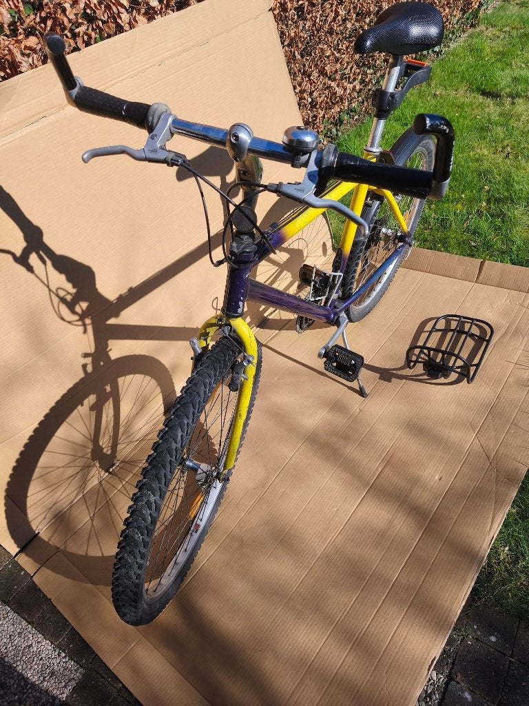 Mountainbike, Gebruikt, 26 inch, 10 tot 15 versnellingen, Velgrem