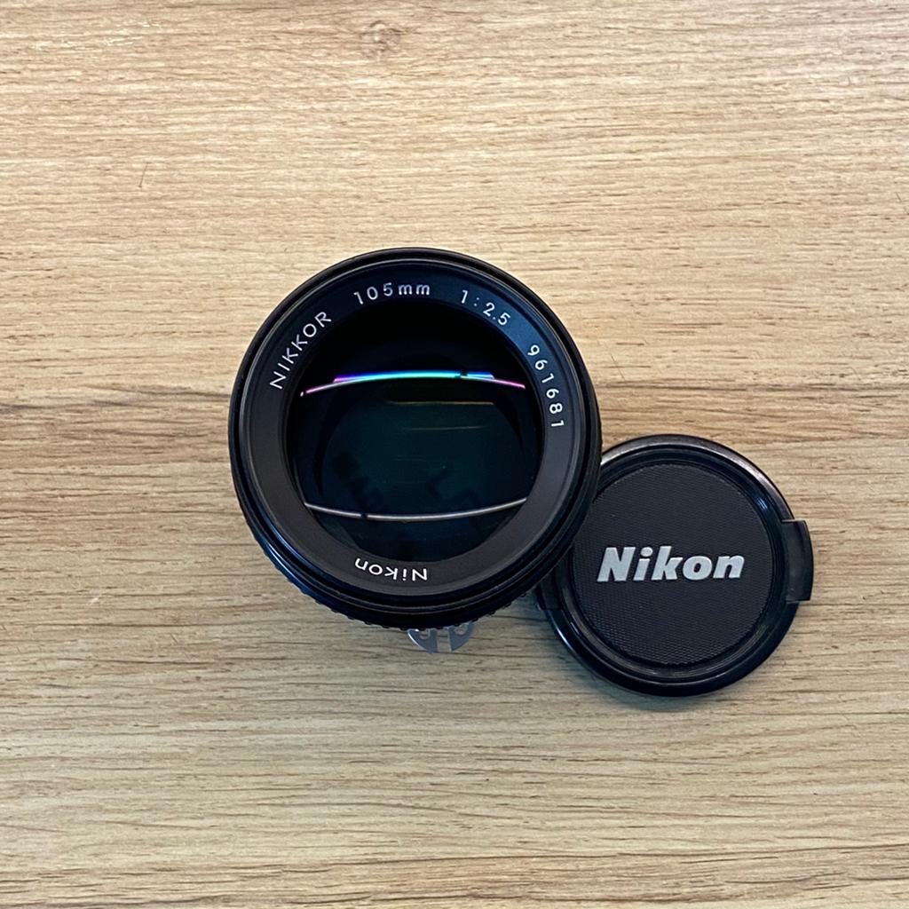 Nikon Nikkor 105mm f2.5 AIS*Nieuw, Audio, Tv en Foto, Fotocamera's Analoog, Ophalen of Verzenden, Nieuw, Spiegelreflex, Nikon