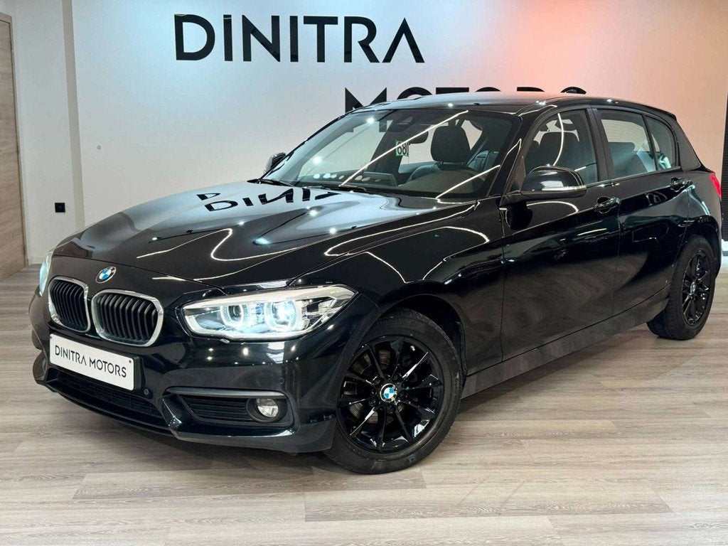 BMW 116 - Navi/Cruise/LED/Zetelvw, Auto's, BMW, 1 Reeks, Gebruikt, Zwart, 5 deurs