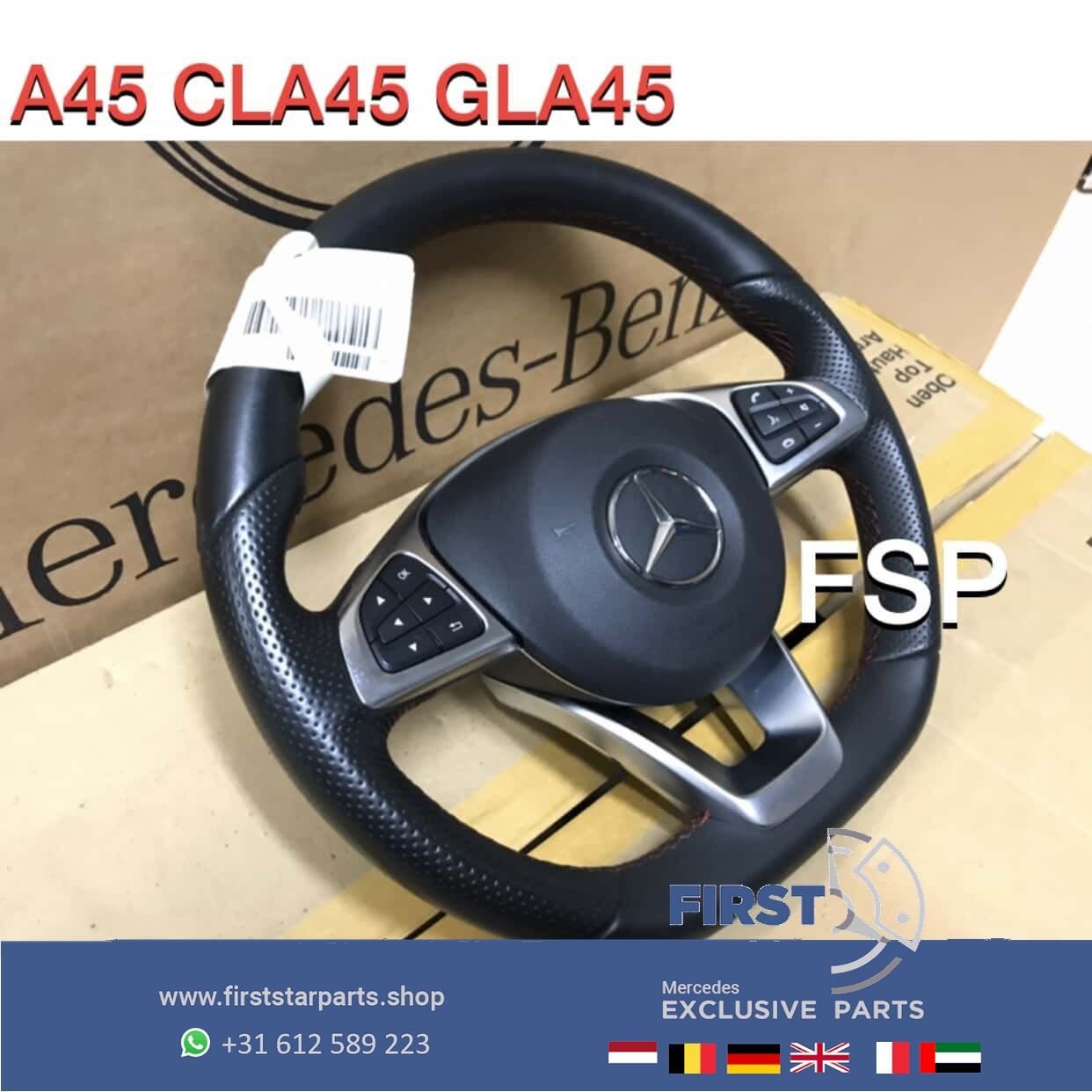 AMG STUUR + AIRBAG W176 W117 W204 W207 W212 W156 W219 W166, Auto-onderdelen, Gebruikt, -, Ophalen of Verzenden, -