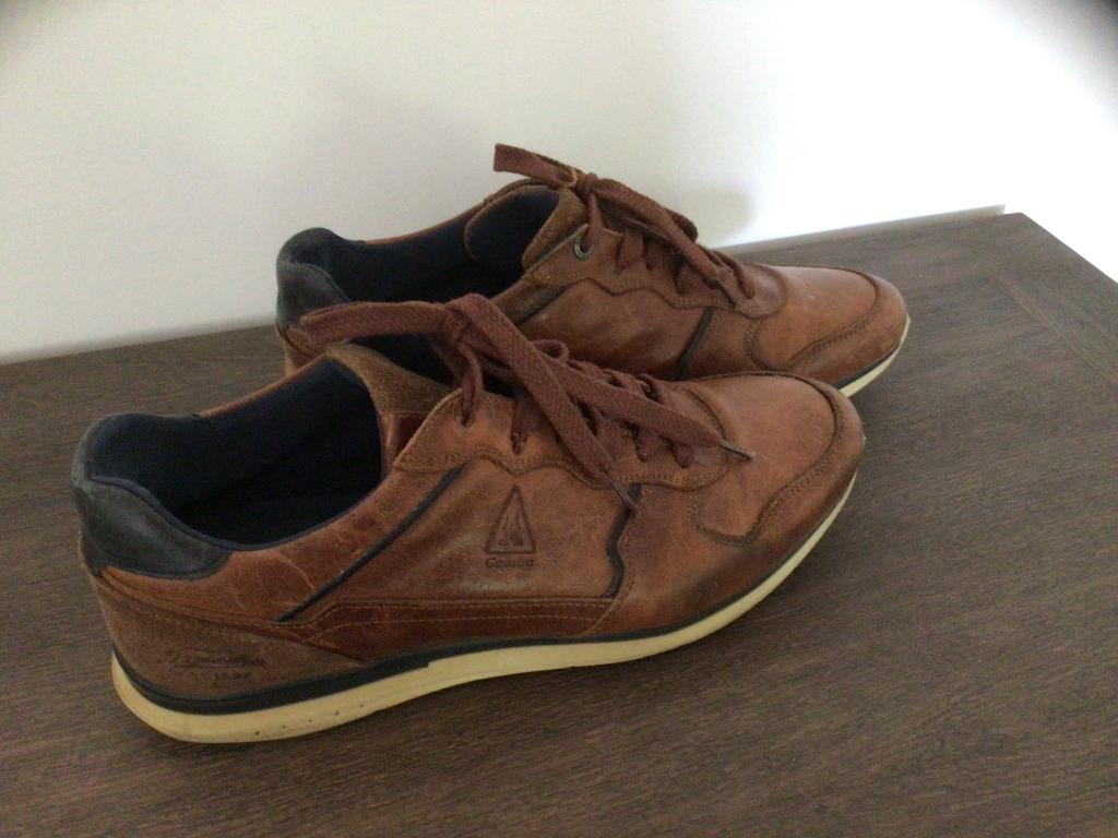 GAASTRA - chaussures en cuir - taille 43, Vêtements | Hommes, Gaastra, Brun, Enlèvement, Porté