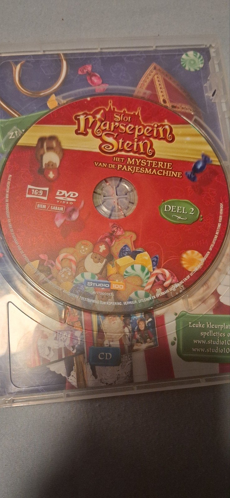 slot marsepeinstein dvd, Ophalen, Alle leeftijden, Nederlands, Tv-serie