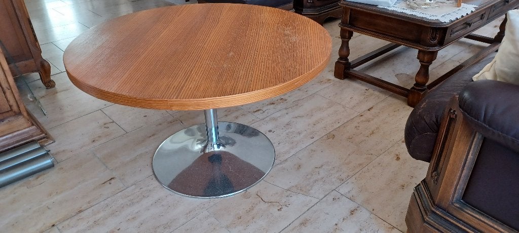 vintage tafeltje, Ophalen, Gebruikt, 50 tot 100 cm, Overige materialen