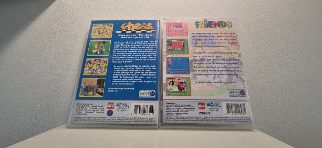 LEGO Retro PC Games Bundel (2x CD-ROM), Ophalen of Verzenden, Gebruikt, Puzzel en Educatief, Vanaf 3 jaar