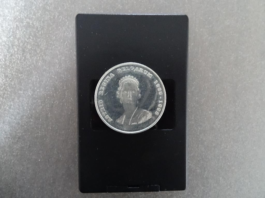 munt in zilver van 250 F, België, Konigin Astrid, Postzegels en Munten, Verzenden, Zilver, Losse munt, Zilver