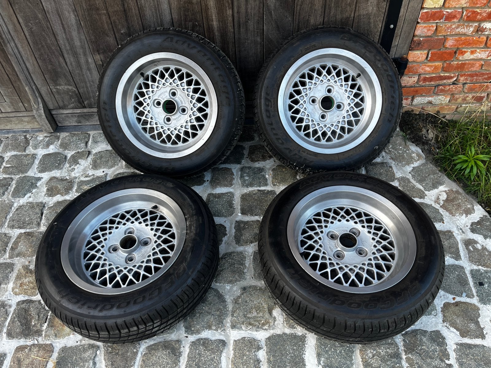 Rial Mesh 4x108, Ophalen, Gebruikt, 15 inch, Banden en Velgen