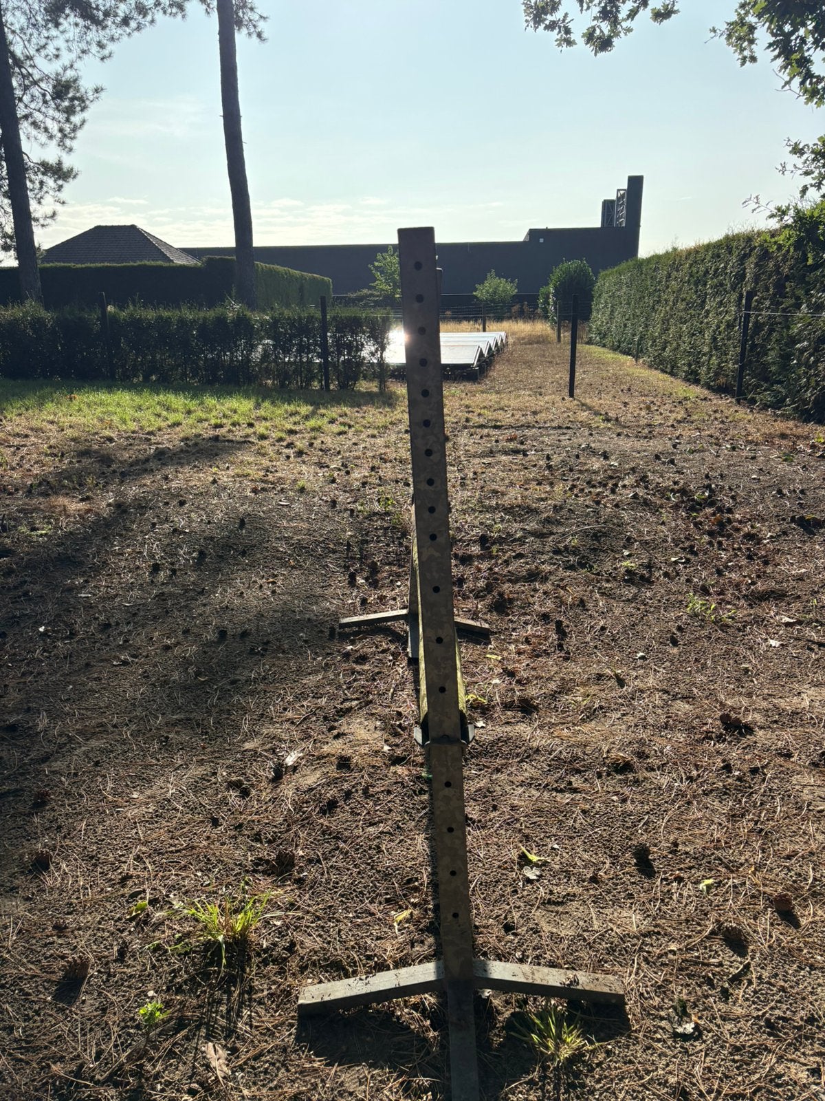 Springstandaard jumping (8 stuks), Dieren en Toebehoren, Paarden en Pony's | Overige Paardenspullen, Ophalen, Gebruikt, Springen