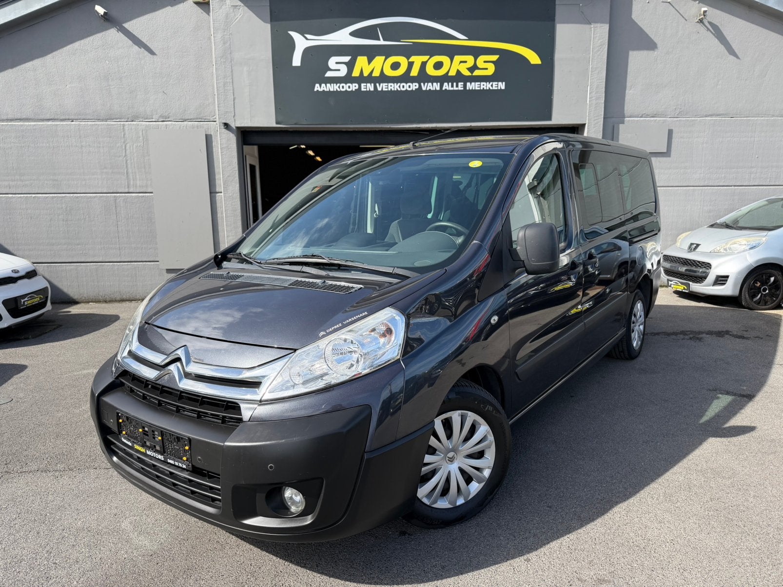 Citroen Jumpy 2.0 HDi | 8 plaats | Airco | Keuring+Carpass |, Autos, 94 kW, Achat, https://public.car-pass.be/vhr/54a42586-33be-4266-a315-289d4da60ef1