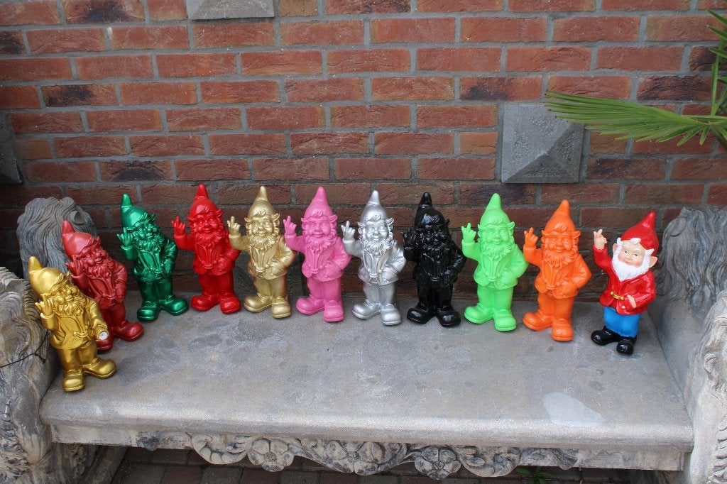 statue d un NAIN au doigt d honneur FUCK -20%, Collections, Enlèvement ou Envoi, Neuf, Autres types