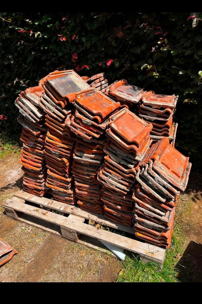 Dakpannen, Enlèvement, Tuiles