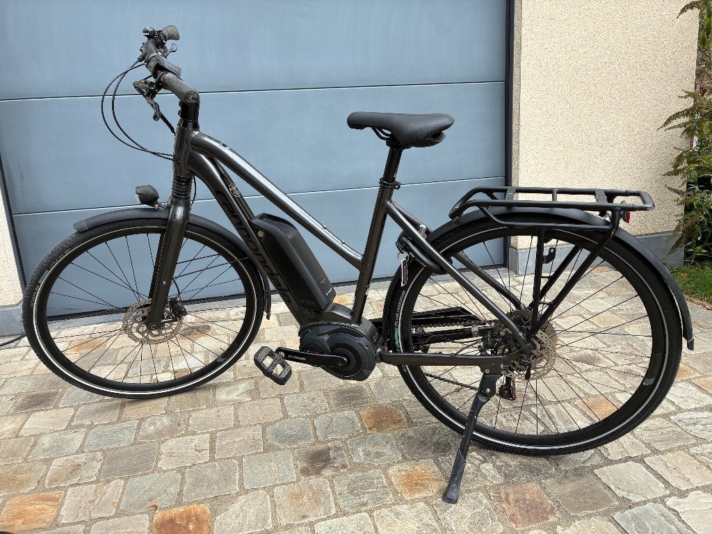 Cannondale damesfiets elektrisch, Fietsen en Brommers, Minder dan 10 versnellingen, Zo goed als nieuw, Schijfrem, Ophalen