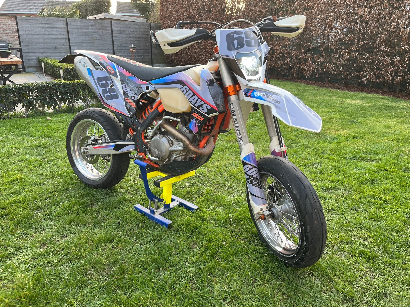 Ktm sixdays 450 supermotard, Ophalen, Zo goed als nieuw