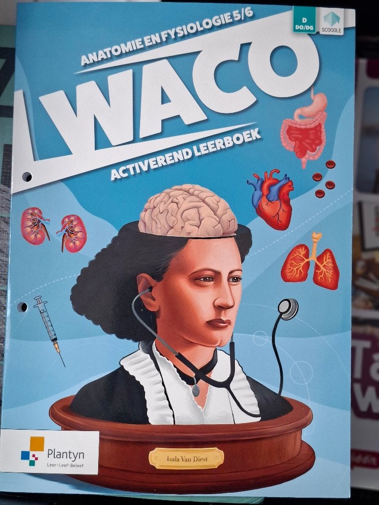 Waco anatomie & fysiologie 5/6 act leerboek D DO/DG, Livres, Livres scolaires, Neuf, Enlèvement ou Envoi, Plantyn, Secondaire