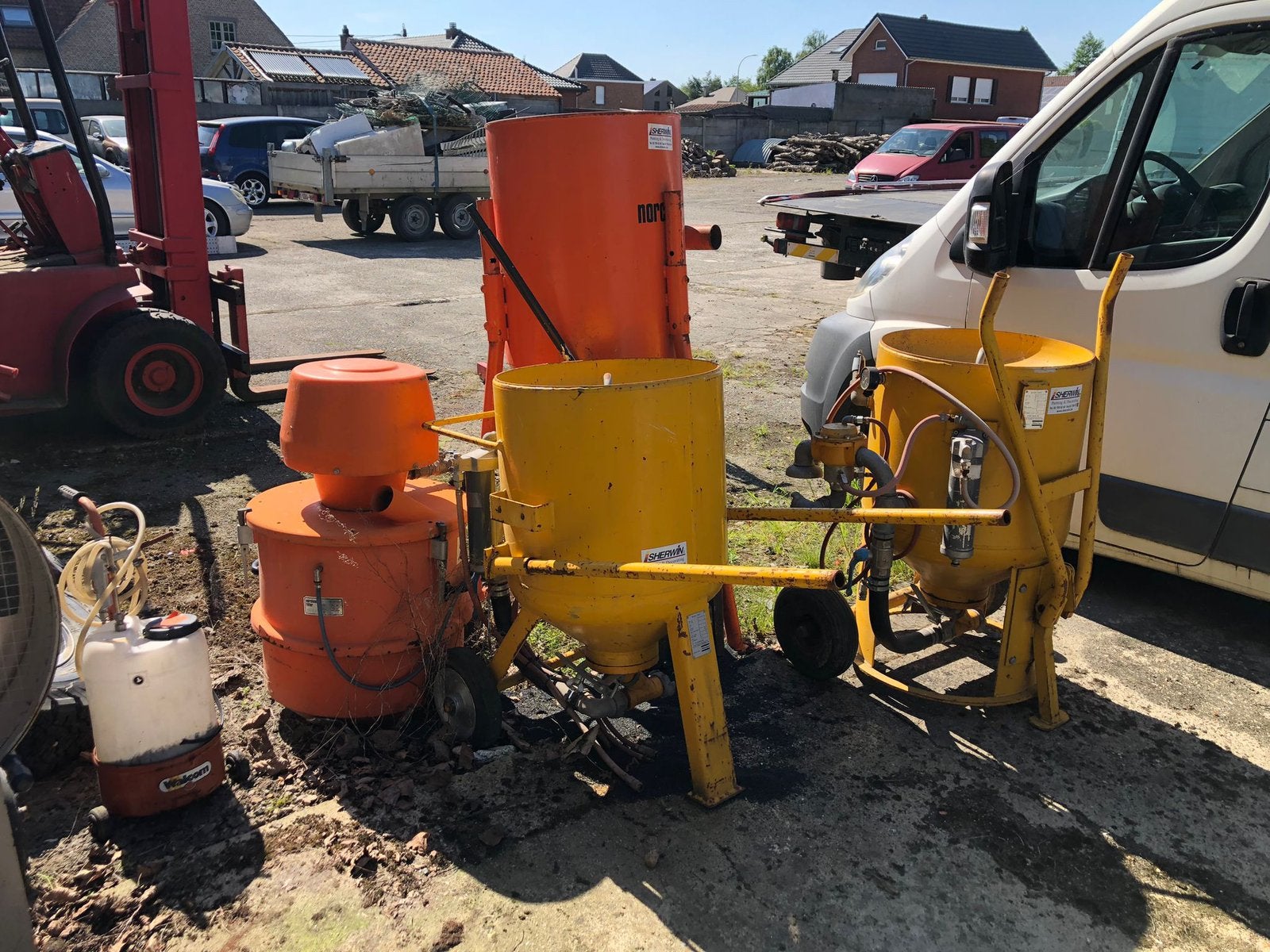 Lot bouwmaterialen, Zakelijke goederen, Landbouw | Werktuigen, Ophalen