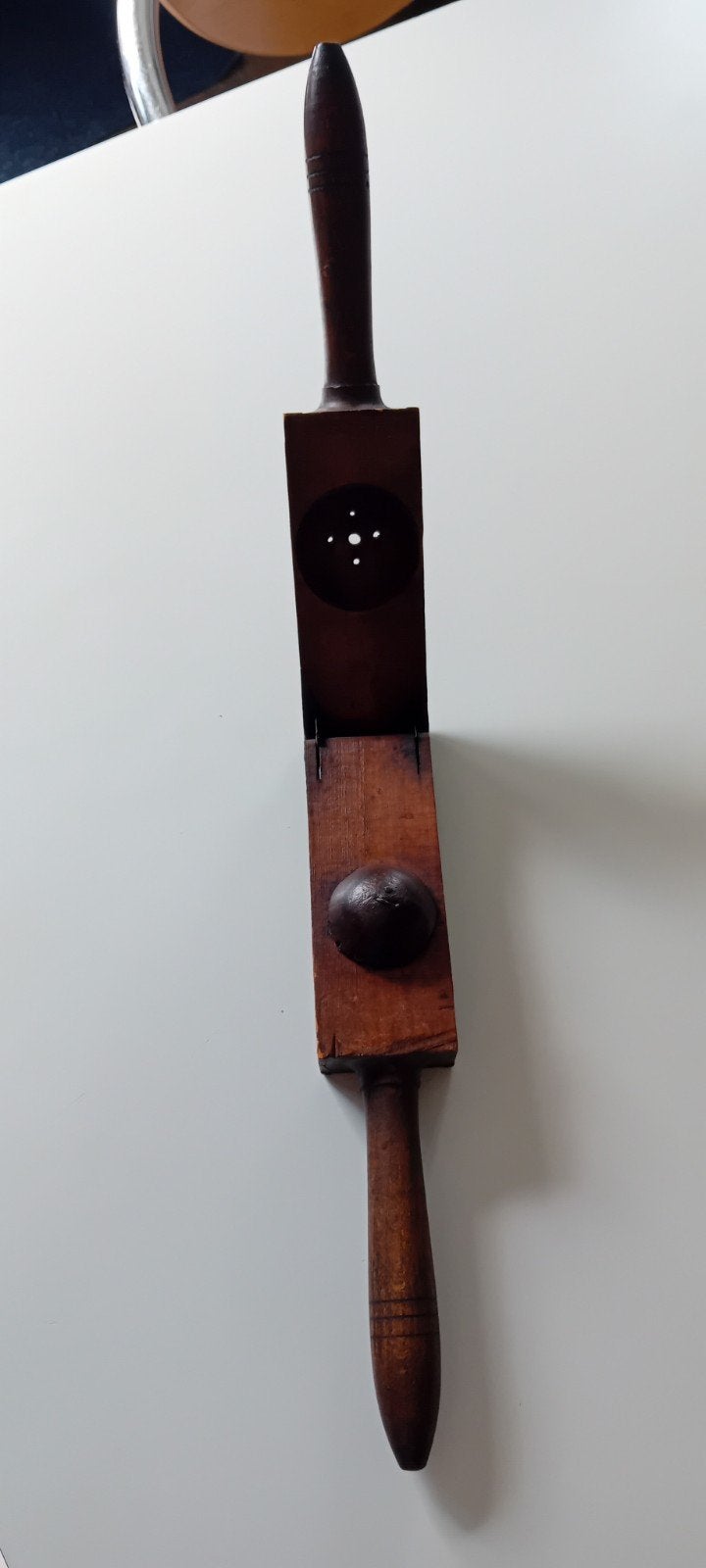 Antieke houten citruspers, Antiek en Kunst, Ophalen of Verzenden
