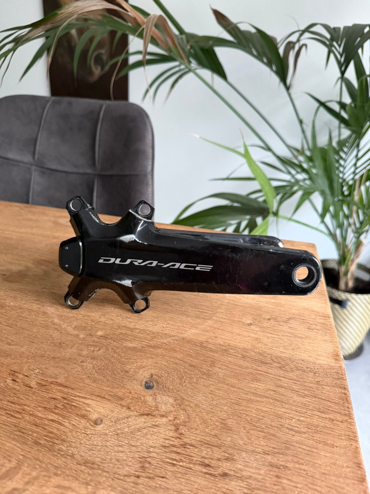 Dura Ace Powermeter 172,5, Fietsen en Brommers, Crankstel of Pedalen, Ophalen of Verzenden, Zo goed als nieuw, Aluminium