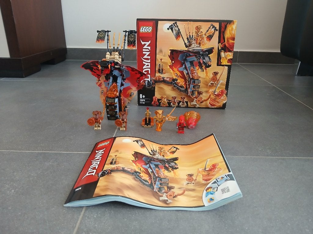 Lego Ninjago 70674 Fire Fang, Inclusief instructies, Lego, Ophalen of Verzenden, Zo goed als nieuw