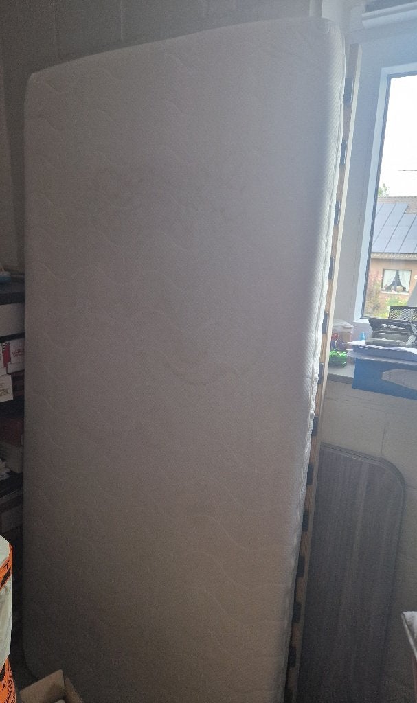 Eenpersoonsbed, Ophalen, 90 cm, Eenpersoons, Zo goed als nieuw