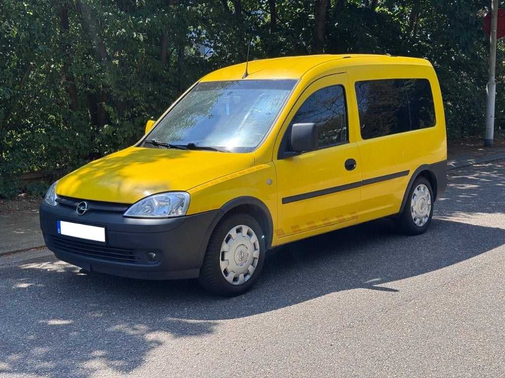 Opel Combo - 2007 - 1.4 Benzine - 5 zitplaatsen - Incl. BTW, Autos, Entreprise, Jaune, Boîte manuelle, Autre carrosserie