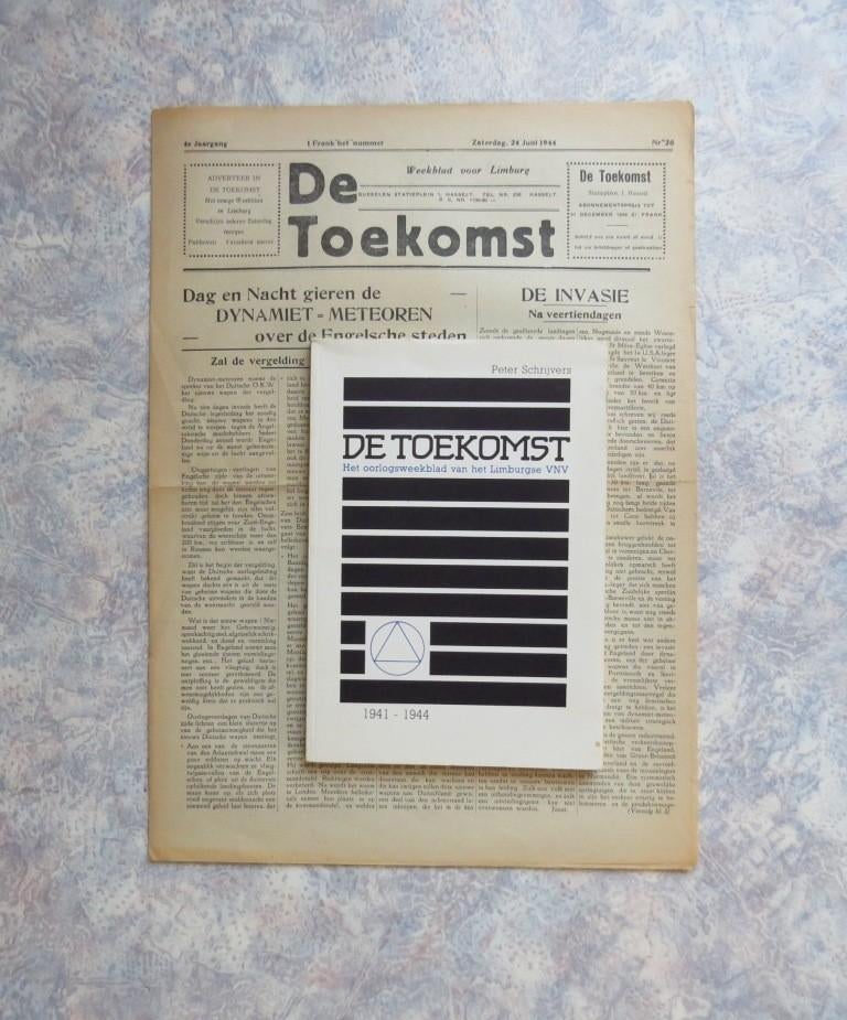 Toekomst Weekblad Vlaanderen Limburg Bezetting Bilzenaar ZB, Boeken, Verzenden, Zo goed als nieuw, Maatschappij en Samenleving