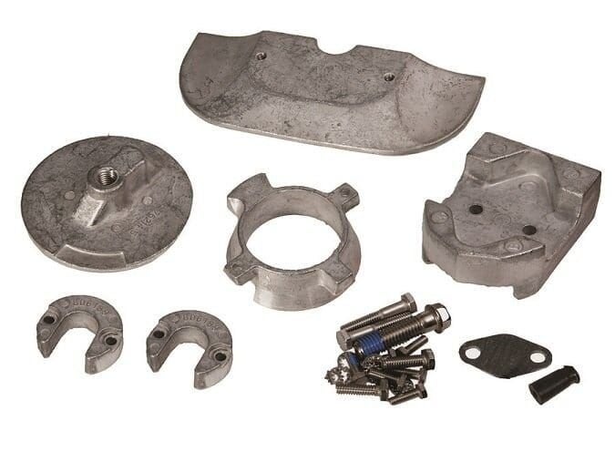 QuickSilver MerCruiser OEM aluminium anode kit voor Alpha on, Neuf, -, -, -