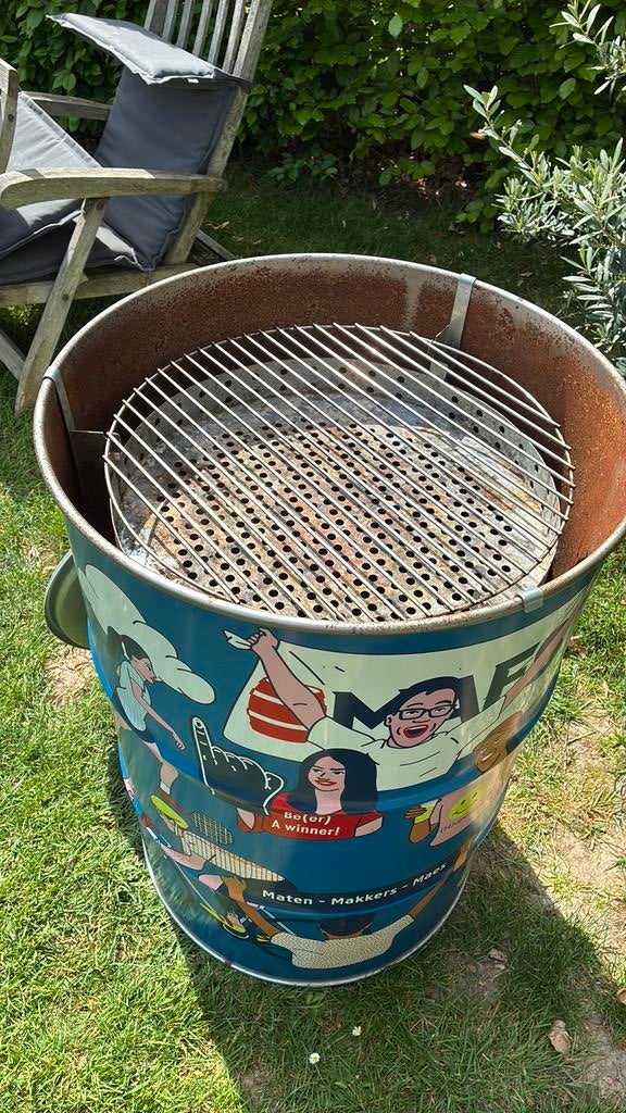 Drumgrill Big BBQ, Tuin en Terras, Ophalen, Gebruikt