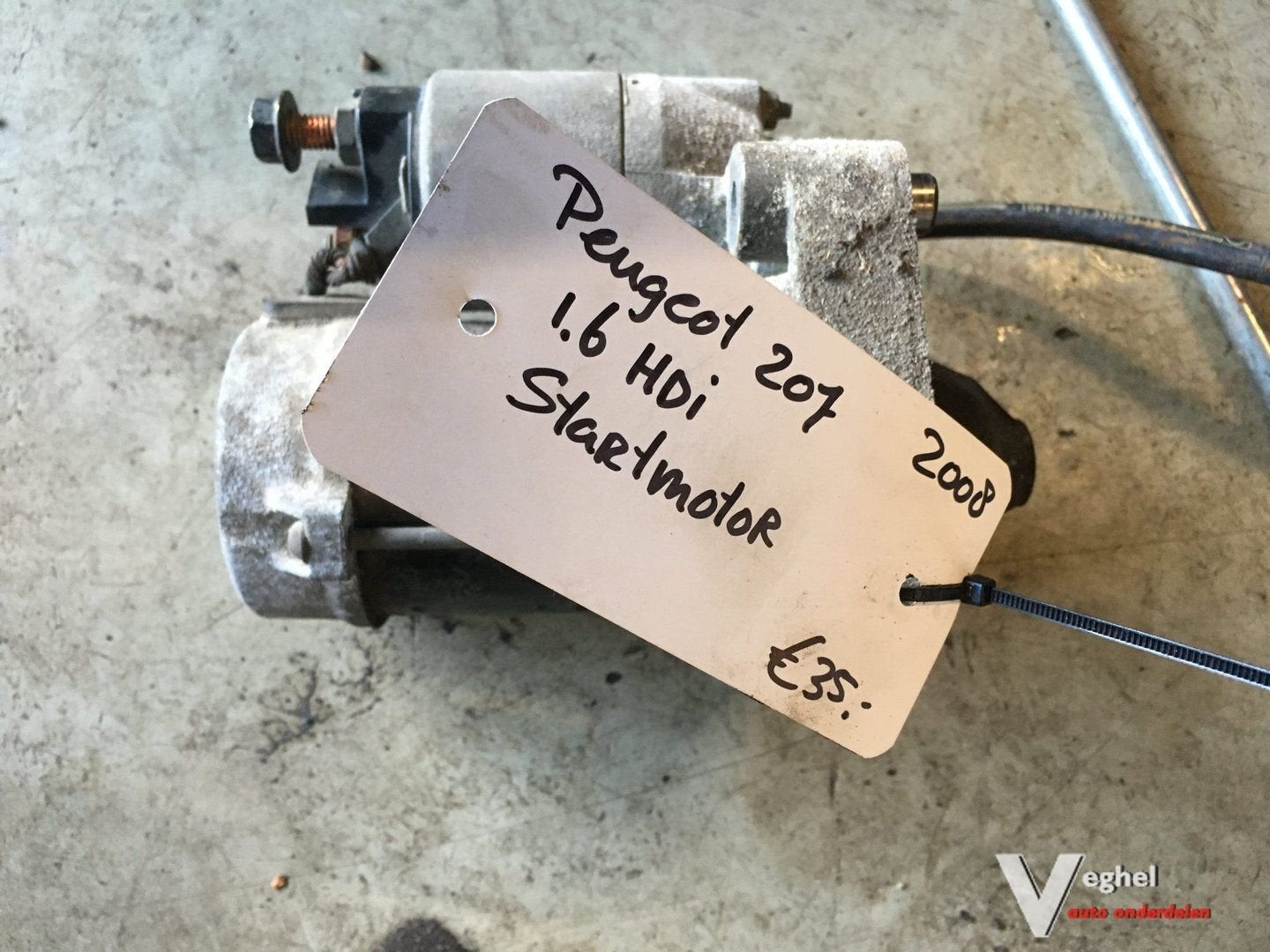 Peugeot 207 1.6 HDI 2008 Startmotor, Auto-onderdelen, Gebruikt, -, -, Ophalen of Verzenden