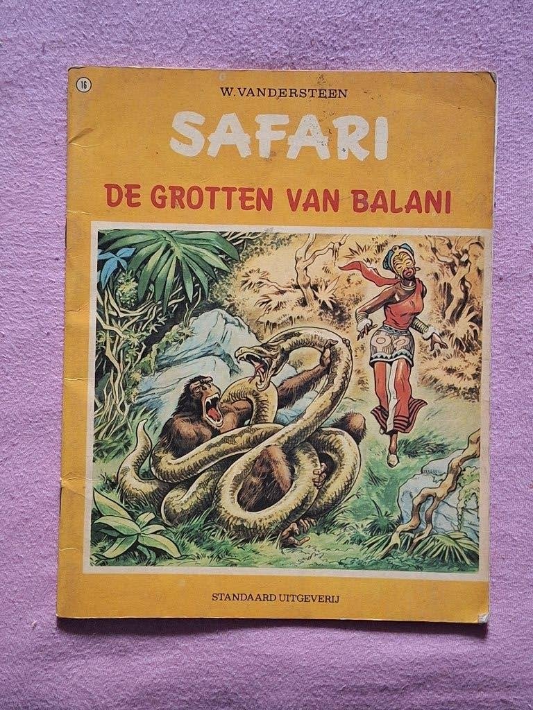Safari 16: de grotten van Balani, Eén stripboek, Ophalen of Verzenden, Gelezen