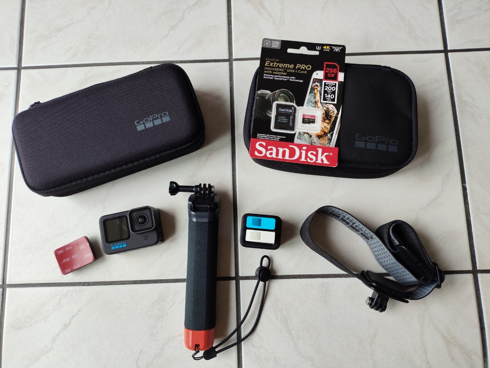 Gopro Hero 10 met accessoires, Ophalen of Verzenden, Gebruikt, GoPro