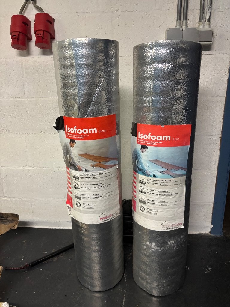 isolatie vloer, Ophalen, Nieuw, Minder dan 4 cm, Vloerisolatie