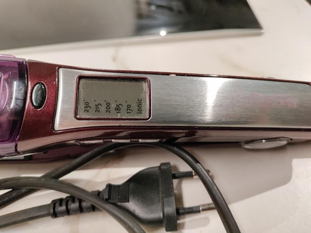 Babyliss stijltang i pro 230 steam Ionic titan. cer., Ophalen, Gebruikt, Krultang of Stijltang