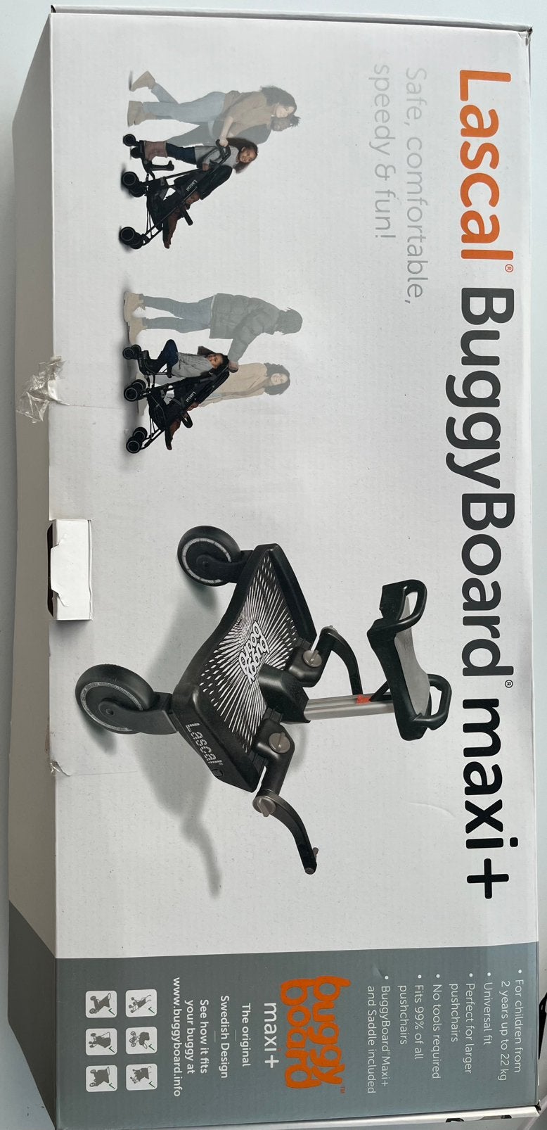 Buggy board maxi - als nieuw, Ophalen, Zo goed als nieuw