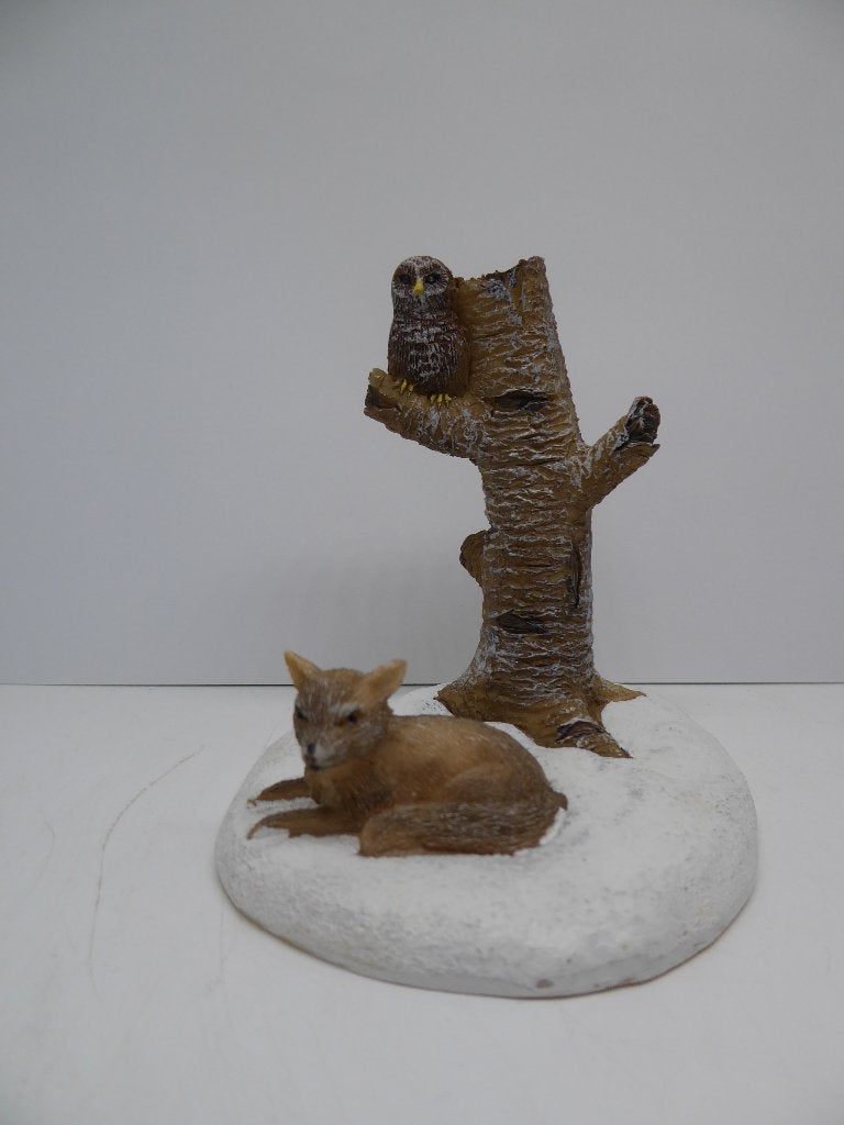 Luville Item  winterowl and fox  609142, Ophalen of Verzenden, Zo goed als nieuw
