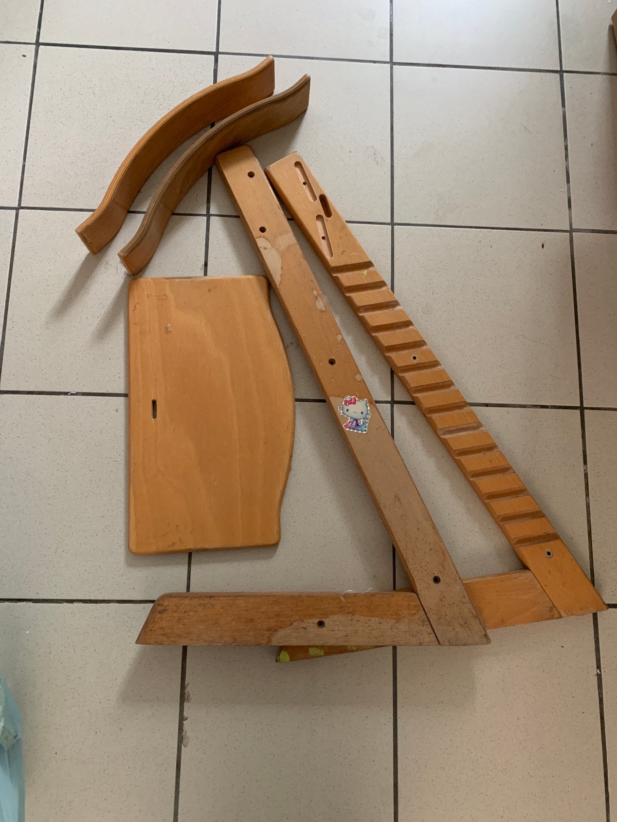 Stokke tripp trapp reserveonderdelen, Ophalen, Gebruikt, Meegroeistoel