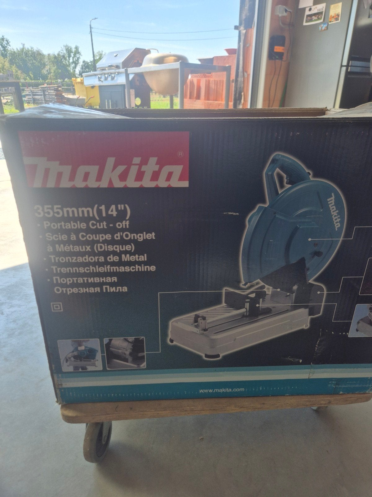 ijzerafkortzaag LW1400x, Doe-het-zelf en Bouw, Gereedschap | Zaagmachines, Ophalen