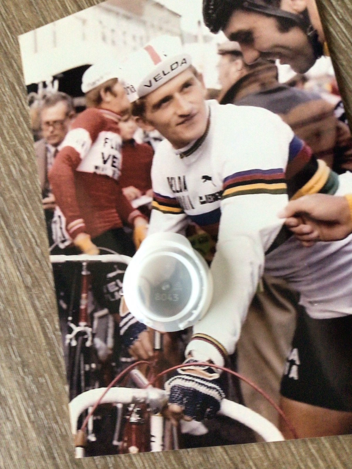 Wielerfoto freddy maertens, Ophalen of Verzenden, Zo goed als nieuw