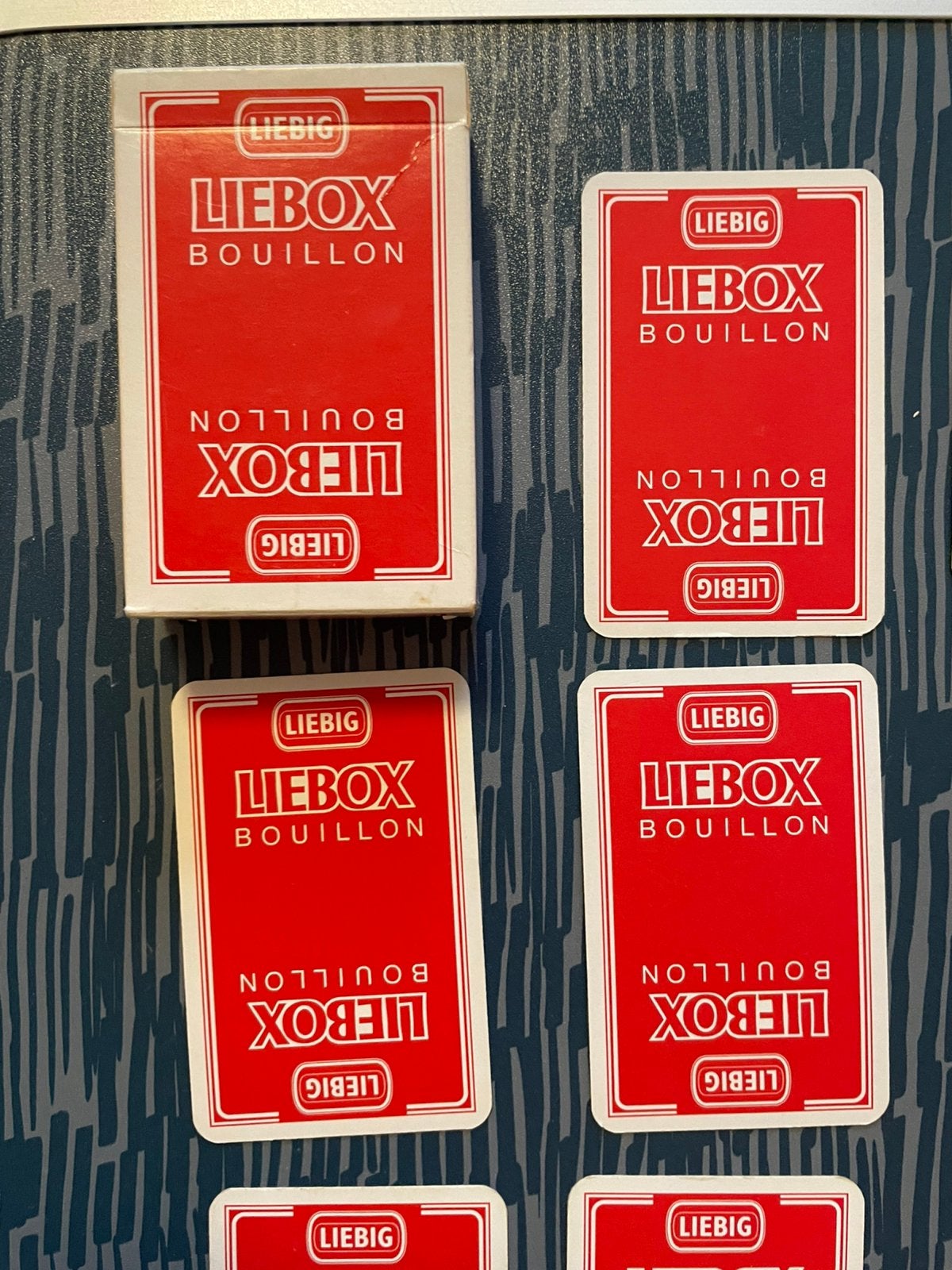 Liebig Bouillon Oxo speelkaarten, Verzamelen, Ophalen of Verzenden, Nieuw, Speelkaart(en)