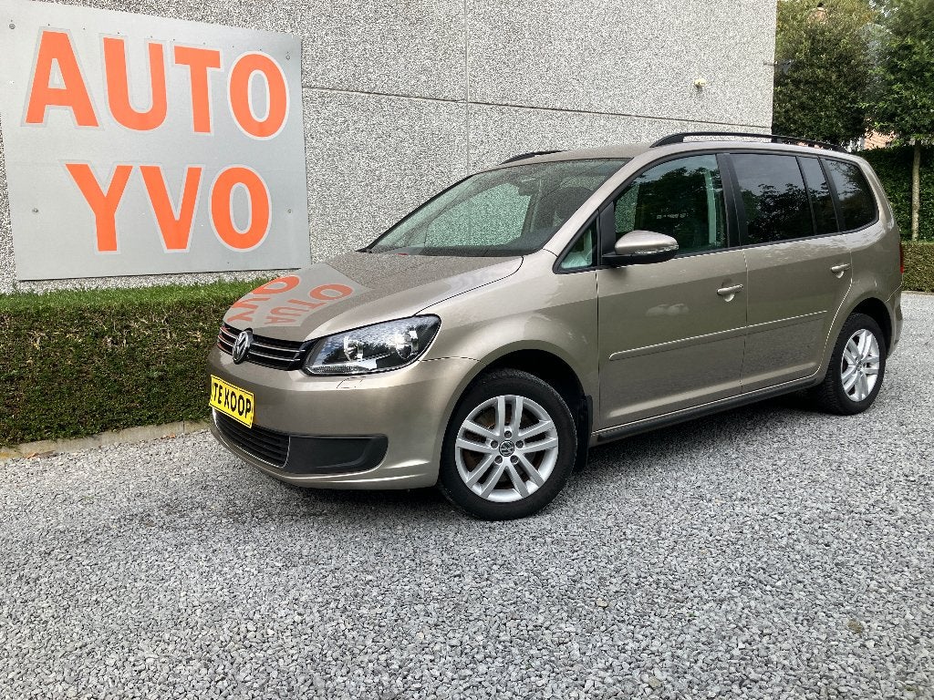 VW  TOURAN  benzine, Auto's, Euro 5, Monovolume, Beige, Bedrijf
