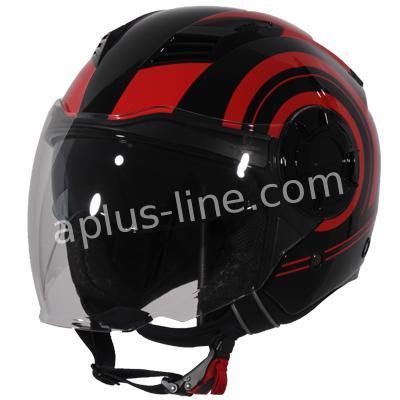 Casque jet Vito Isola noir rouge Casque scooter Casque moto, Motos, Vêtements | Casques de moto, Femmes, Hommes, Casque jet, S