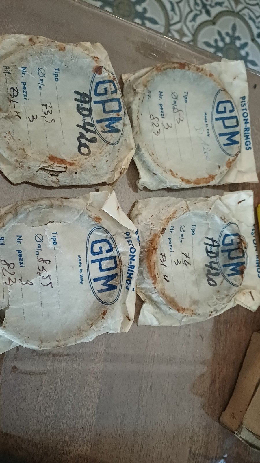 Gpm zuigerveren, Fietsen en Brommers, Ophalen