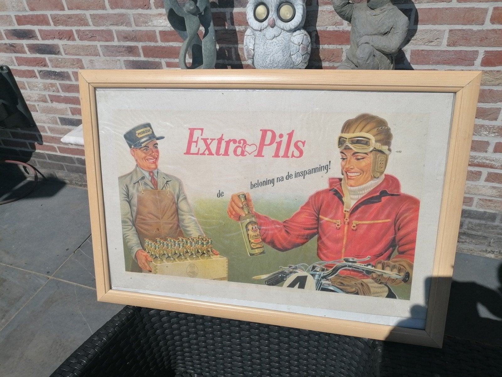 Bières publicitaires anciennes Biedbeuf, Collections, Enlèvement ou Envoi