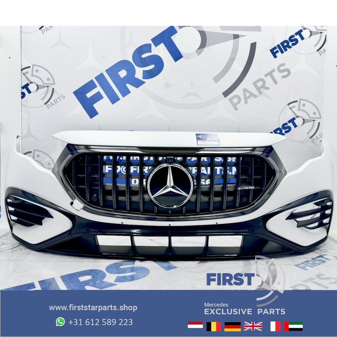 W214 E53 AMG BUMPER COMPLEET origineel MERCEDES E KLASSE VOO, Gebruikt, -, Voor, Ophalen of Verzenden