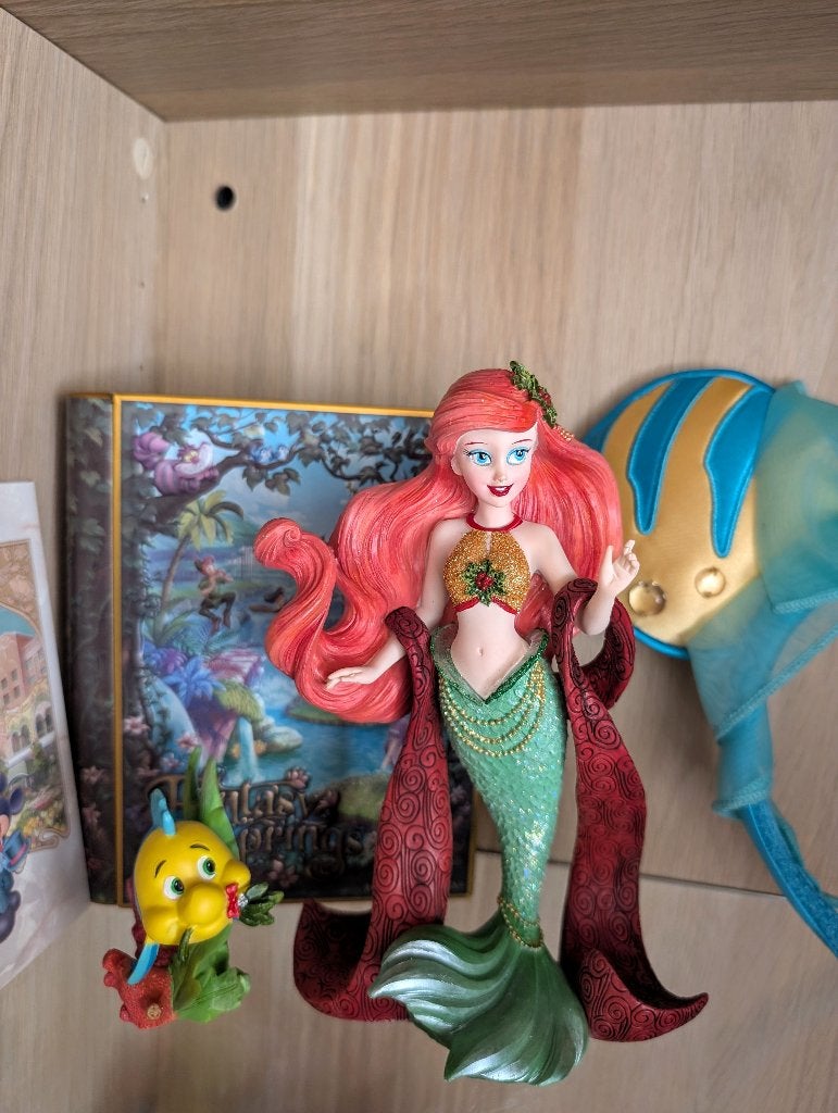 Disney beeld ariel, Collections, Disney, Enlèvement ou Envoi, Pocahontas ou Petite Sirène, Comme neuf, Statue ou Figurine