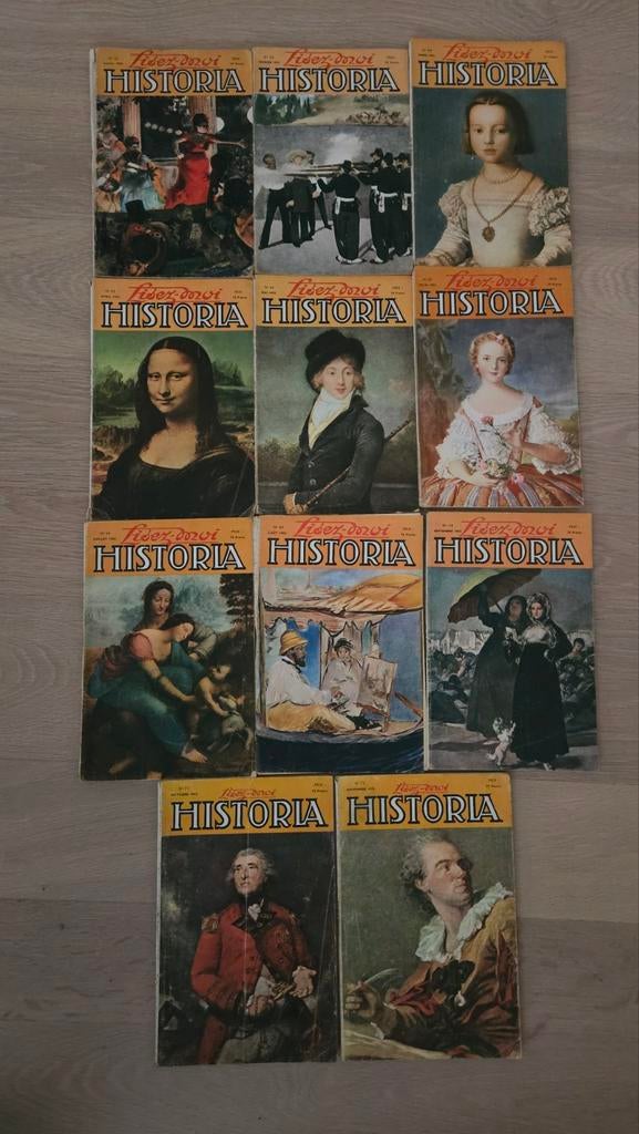 Historia tijdschriften 1952 - 11 magazines, Postzegels en Munten, Postzegels | Oceanië, Ophalen