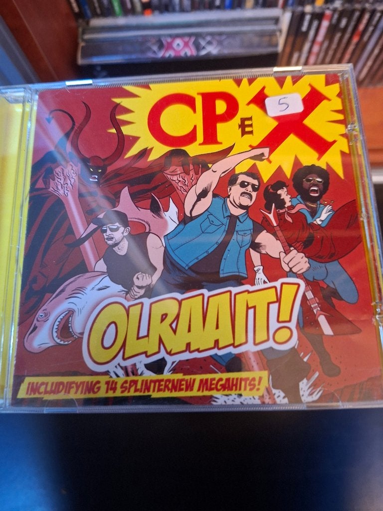 cd - cpex - olraait, CD & DVD, Enlèvement ou Envoi, Comprend un livret, Comme neuf, Rock